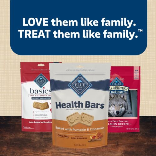 Blue Buffalo Health Bars Crunchy Dog Biscuits, Oven-Baked With Natural Ingredients, Pumpkin & Cinnamon, 16-oz Bag - Image 10