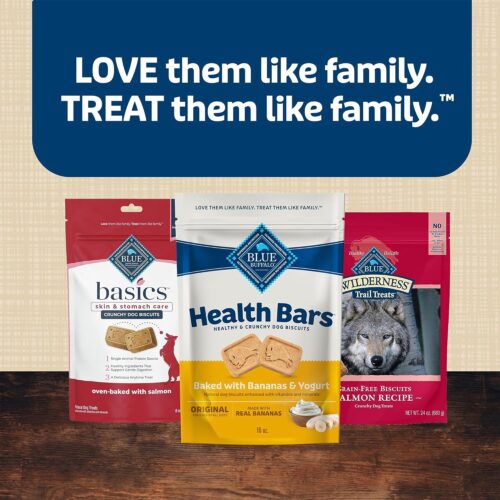 Blue Buffalo Health Bars Crunchy Dog Biscuits, Oven-Baked With Natural Ingredients, Pumpkin & Cinnamon, 16-oz Bag - Image 34