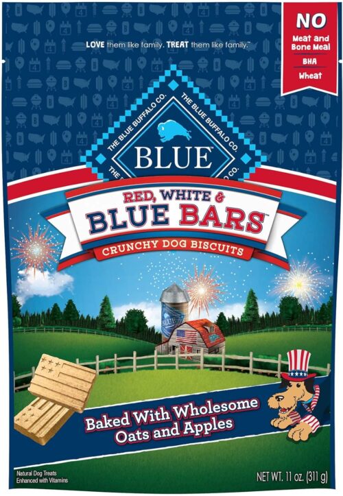 Blue Buffalo Health Bars Crunchy Dog Biscuits, Oven-Baked With Natural Ingredients, Pumpkin & Cinnamon, 16-oz Bag - Image 44