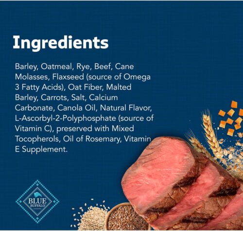 Blue Buffalo Health Bars Crunchy Dog Biscuits, Oven-Baked With Natural Ingredients, Pumpkin & Cinnamon, 16-oz Bag - Image 86