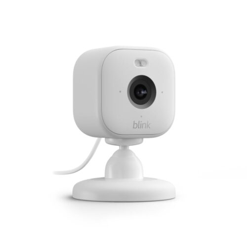 Blink Mini 2 (Newest Model) — Home Security & Pet Camera(s) with HD video, color night view, motion detection, two-way audio, and built-in spotlight — 1 camera (White) - Image 2