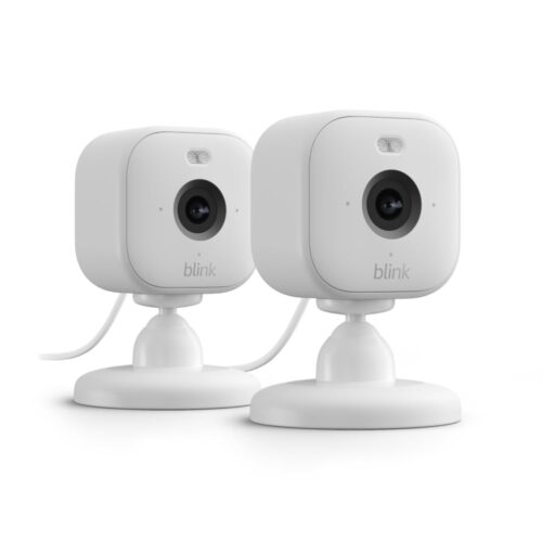 Blink Mini 2 (Newest Model) — Home Security & Pet Camera(s) with HD video, color night view, motion detection, two-way audio, and built-in spotlight — 1 camera (White) - Image 8