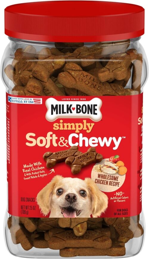 Milk-Bone Soft & Chewy Dog Treats, Beef & Filet Mignon Recipe, 25 Ounce - Image 24