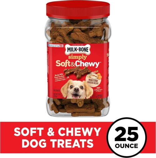 Milk-Bone Soft & Chewy Dog Treats, Beef & Filet Mignon Recipe, 25 Ounce - Image 25