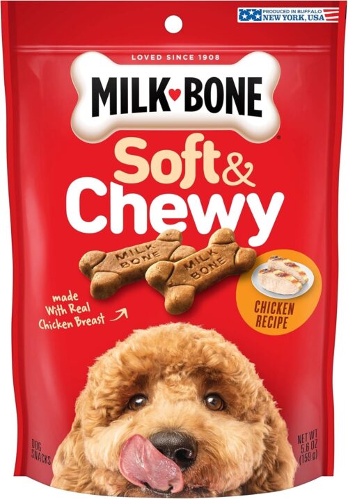 Milk-Bone Soft & Chewy Dog Treats, Beef & Filet Mignon Recipe, 25 Ounce - Image 68