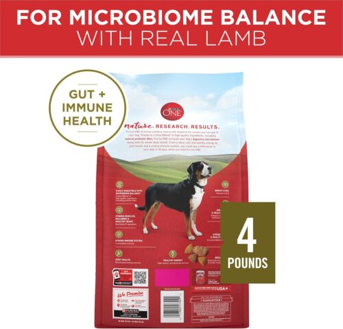 Purina ONE Dry Dog Food Lamb and Rice Formula - 31.1 lb. Bag - Image 15