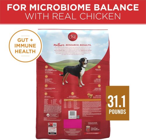 Purina ONE Dry Dog Food Lamb and Rice Formula - 31.1 lb. Bag - Image 21
