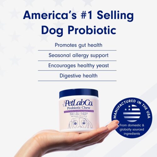 PetLab Co. Probiotics for Dogs, Support Gut Health, Occasional Diarrhea, Digestive Health & Seasonal Allergies - Pork Flavor - 30 Soft Chews - Packaging May Vary - Image 12