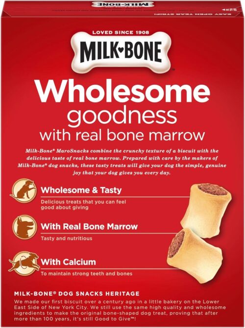 Milk-Bone MaroSnacks Small Dog Treats With Bone Marrow, 40 Ounce Container - Image 11