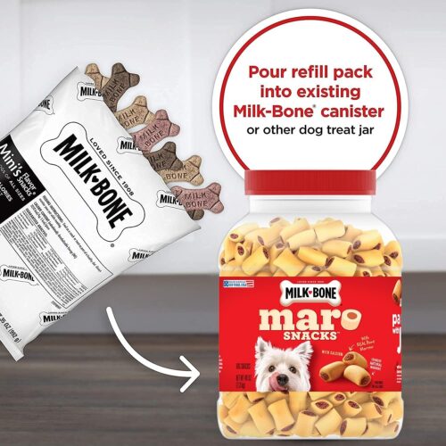 Milk-Bone MaroSnacks Small Dog Treats With Bone Marrow, 40 Ounce Container - Image 39