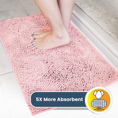 Muddy Mat® Shown on TV – Super Absorbent Microfiber Dog Door Mat for Muddy Paws, Non-Slip Washable Pet Rug, Quick Dry Chenille Entryway Carpet, Machine Washable Indoor Outdoor mat, Grey 30"x19" - Image 11