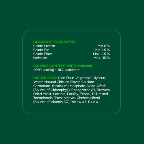 Minties Dental Chews for Dogs, 40 Count, Vet-Recommended Mint-Flavored Dental Treats for Medium Dogs 25-50 lbs, Dental Bones Clean Teeth, Fight Bad Breath, and Removes Plaque and Tartar - Image 12