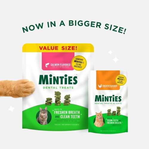 Minties Dental Chews for Dogs, 40 Count, Vet-Recommended Mint-Flavored Dental Treats for Medium Dogs 25-50 lbs, Dental Bones Clean Teeth, Fight Bad Breath, and Removes Plaque and Tartar - Image 32