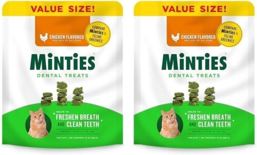 Minties Dental Chews for Dogs, 40 Count, Vet-Recommended Mint-Flavored Dental Treats for Medium Dogs 25-50 lbs, Dental Bones Clean Teeth, Fight Bad Breath, and Removes Plaque and Tartar - Image 38