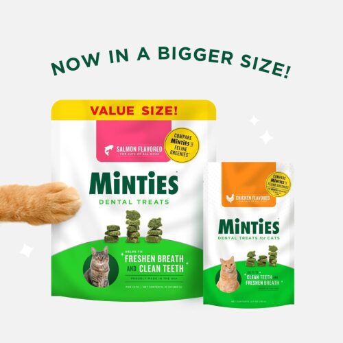 Minties Dental Chews for Dogs, 40 Count, Vet-Recommended Mint-Flavored Dental Treats for Medium Dogs 25-50 lbs, Dental Bones Clean Teeth, Fight Bad Breath, and Removes Plaque and Tartar - Image 39