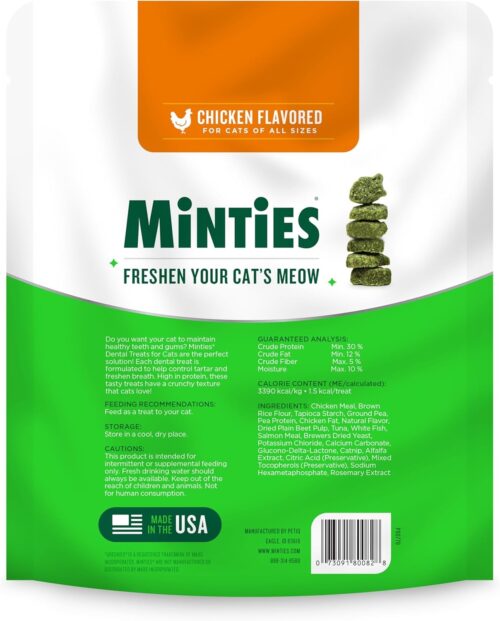 Minties Dental Chews for Dogs, 40 Count, Vet-Recommended Mint-Flavored Dental Treats for Medium Dogs 25-50 lbs, Dental Bones Clean Teeth, Fight Bad Breath, and Removes Plaque and Tartar - Image 41