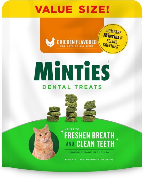 Minties Dental Chews for Dogs, 40 Count, Vet-Recommended Mint-Flavored Dental Treats for Medium Dogs 25-50 lbs, Dental Bones Clean Teeth, Fight Bad Breath, and Removes Plaque and Tartar - Image 45