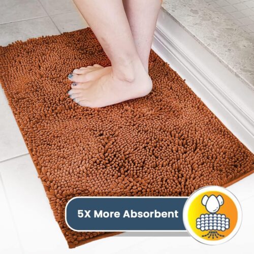 Muddy Mat® Shown on TV – Super Absorbent Microfiber Dog Door Mat for Muddy Paws, Non-Slip Washable Pet Rug, Quick Dry Chenille Entryway Carpet, Machine Washable Indoor Outdoor mat, Grey 30"x19" - Image 101