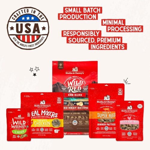 Stella & Chewy's Freeze-Dried Raw Chicken Meal Mixers- Dog Food Topper and Mixer - Made with 95% Cage-Free Chicken, Organs & Bone - Perfect for Picky Eaters - Grain-Free - 3.5oz - Image 22