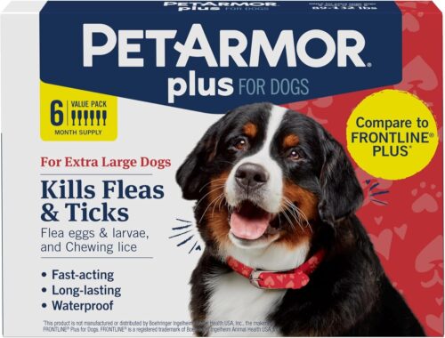 PetArmor Plus Flea and Tick Prevention for Dogs, Dog Flea and Tick Treatment, 3 Doses, Waterproof Topical, Fast Acting, Small Dogs (5-22 lbs) - Image 7