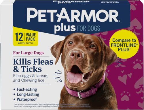PetArmor Plus Flea and Tick Prevention for Dogs, Dog Flea and Tick Treatment, 3 Doses, Waterproof Topical, Fast Acting, Small Dogs (5-22 lbs) - Image 22