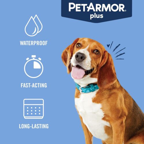 PetArmor Plus Flea and Tick Prevention for Dogs, Dog Flea and Tick Treatment, 3 Doses, Waterproof Topical, Fast Acting, Small Dogs (5-22 lbs) - Image 28