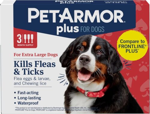 PetArmor Plus Flea and Tick Prevention for Dogs, Dog Flea and Tick Treatment, 3 Doses, Waterproof Topical, Fast Acting, Small Dogs (5-22 lbs) - Image 32