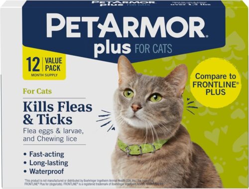 PetArmor Plus Flea and Tick Prevention for Dogs, Dog Flea and Tick Treatment, 3 Doses, Waterproof Topical, Fast Acting, Small Dogs (5-22 lbs) - Image 34