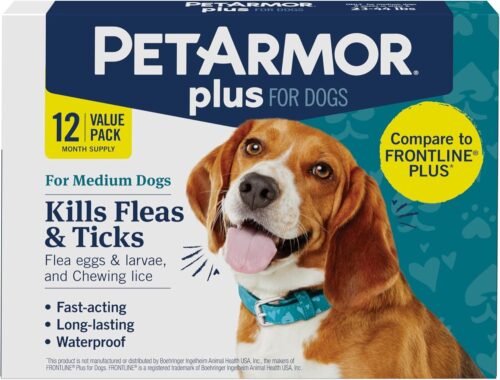 PetArmor Plus Flea and Tick Prevention for Dogs, Dog Flea and Tick Treatment, 3 Doses, Waterproof Topical, Fast Acting, Small Dogs (5-22 lbs) - Image 40