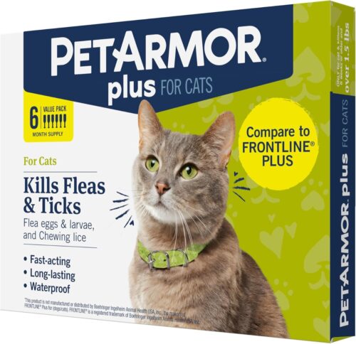 PetArmor Plus Flea and Tick Prevention for Dogs, Dog Flea and Tick Treatment, 3 Doses, Waterproof Topical, Fast Acting, Small Dogs (5-22 lbs) - Image 45