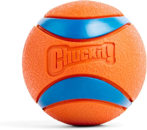 Chuckit! Ultra Ball Dog Toy - Medium Bouncy Fetch Balls For Dogs 20-60 lbs - Made from Durable Rubber - Floating Water Pet Toys - Size Medium - 2.5-inch Diameter - Pack of 2 - Image 19