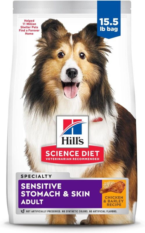 Hill's Science Diet Sensitive Stomach & Skin, Adult 1-6, Stomach & Skin Sensitivity Support, Dry Dog Food, Chicken Recipe, 30 lb Bag - Image 13