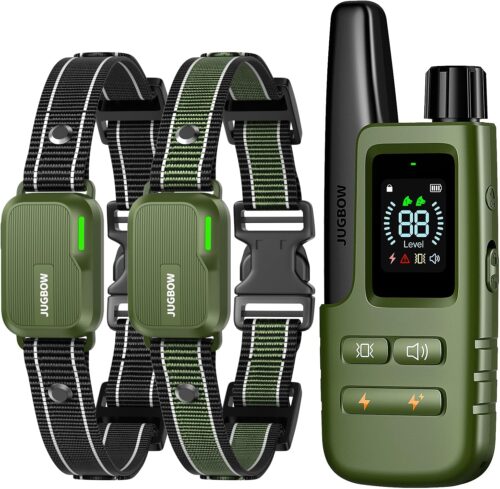 Jugbow Dog Shock Collar - 3300FT Dog Training Collar with Remote Innovative IPX7 Waterproof with 4 Training Modes, Rechargeable E-Collar for All Breeds - Image 30