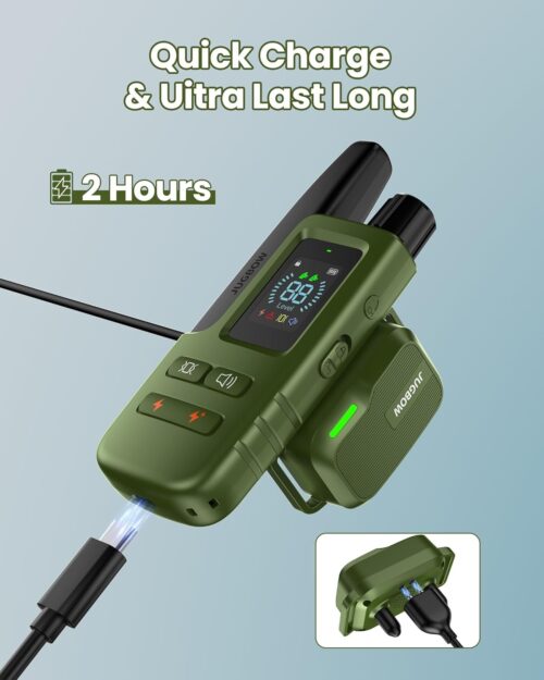Jugbow Dog Shock Collar - 3300FT Dog Training Collar with Remote Innovative IPX7 Waterproof with 4 Training Modes, Rechargeable E-Collar for All Breeds - Image 35