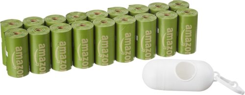 Amazon Basics Dog Poop Bags with Dispenser, 540 Count, Enhanced for Guaranteed Leakproof, Lavender Scented, Includes Leash Clip - Image 11