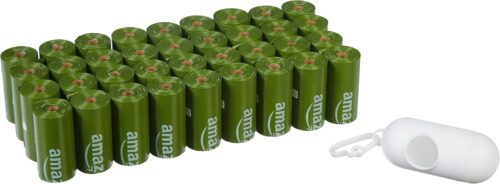 Amazon Basics Dog Poop Bags with Dispenser, 540 Count, Enhanced for Guaranteed Leakproof, Lavender Scented, Includes Leash Clip - Image 24