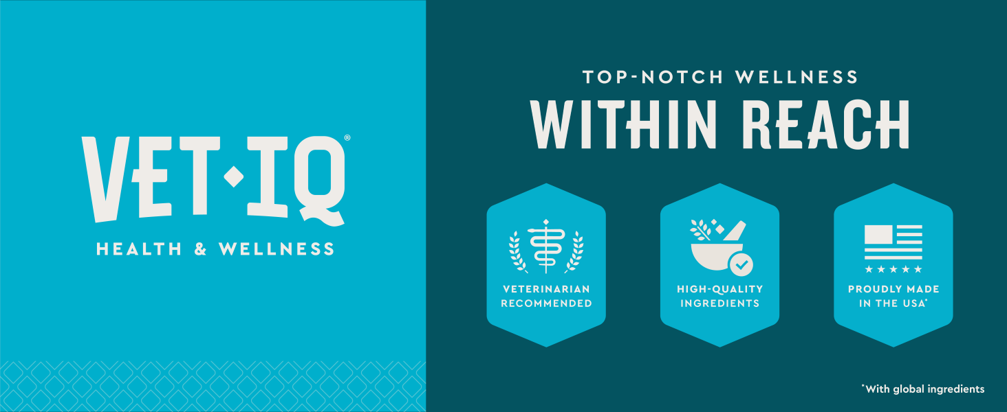 VetIQ vet recommended supplements