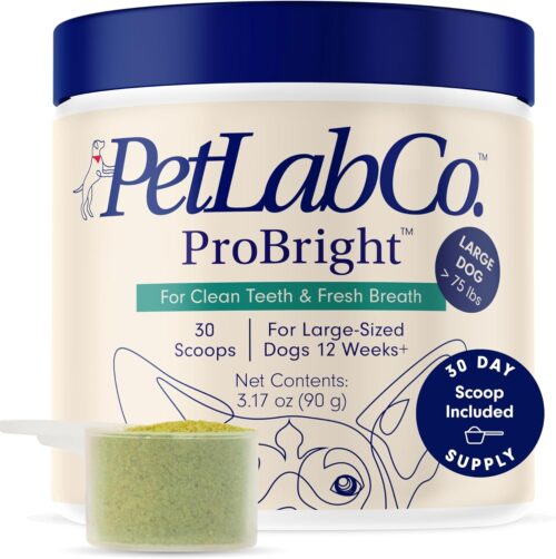 PetLab Co. ProBright Dental Powder - Dog Breath Freshener - Teeth Cleaning Made Easy – Targets Tartar & Bad Breath - Formulated for Small Dogs - Image 13