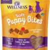Wellness Puppy Treats, Natural, Training Treat, Grain Free, Soft Lamb & Salmon (8 Ounce Bag)