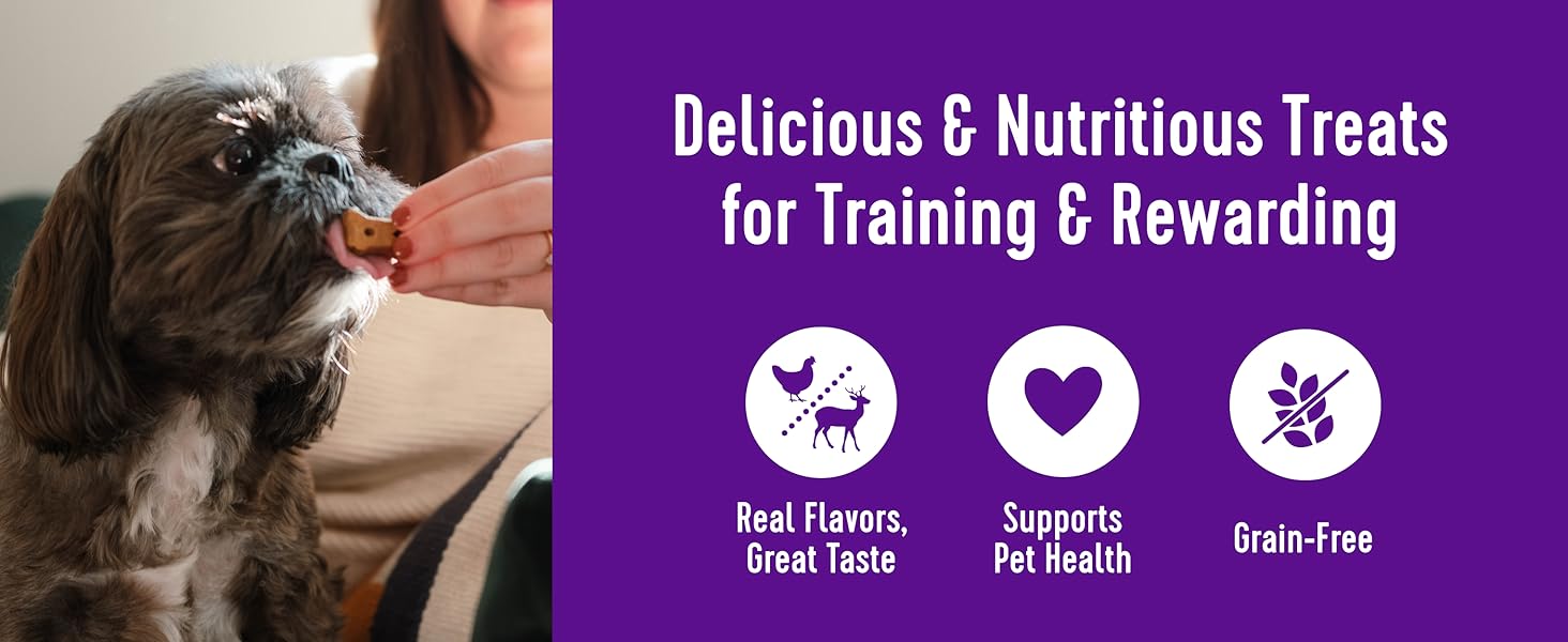Delicious & Nutritious Treats for Training & Rewarding