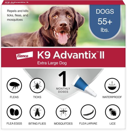 K9 Advantix II XL Dog Vet-Recommended Flea, Tick & Mosquito Treatment & Prevention | Dogs Over 55 lbs. | 2-Mo Supply - Image 10