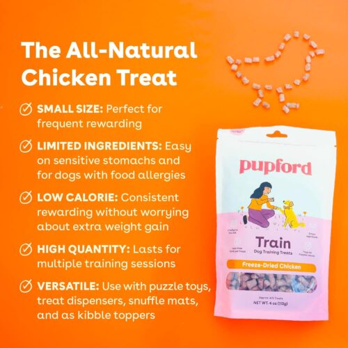 Pupford Freeze Dried Training Treats for Dogs & Puppies, 475+ Three Ingredient Bites (Beef Liver, 4 oz) - Image 18