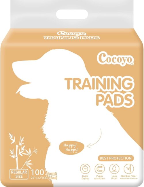 COCOYO Best Value 22"x22" Dog Training Pads 50 Count | Dog Pee Pads | Super Absorbent Puppy Pads,White - Image 14
