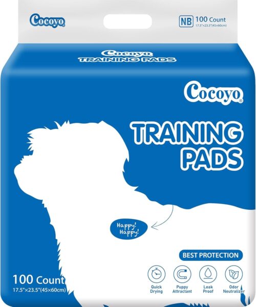 COCOYO Best Value 22"x22" Dog Training Pads 50 Count | Dog Pee Pads | Super Absorbent Puppy Pads,White - Image 22