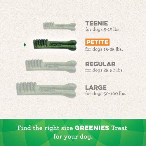 Greenies Original Petite Natural Dental Care Dog Treats, 36 oz. Pack (60 Treats) - Image 7