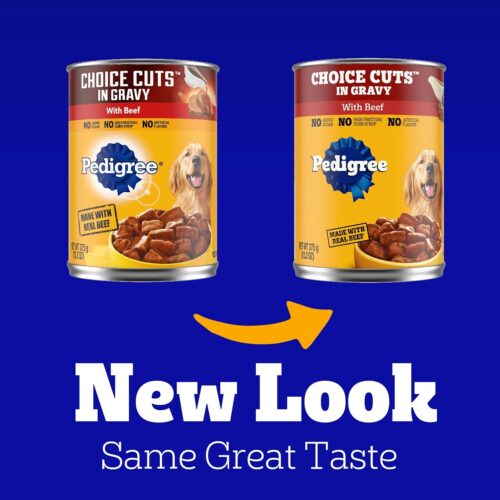 PEDIGREE CHOICE CUTS IN GRAVY Adult Canned Soft Wet Dog Food Variety Pack, with Beef and Country Stew, 13.2 oz. Cans (Pack of 12) - Image 28