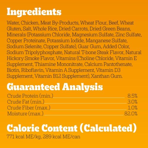 PEDIGREE CHOICE CUTS IN GRAVY Adult Canned Soft Wet Dog Food Variety Pack, with Beef and Country Stew, 13.2 oz. Cans (Pack of 12) - Image 52